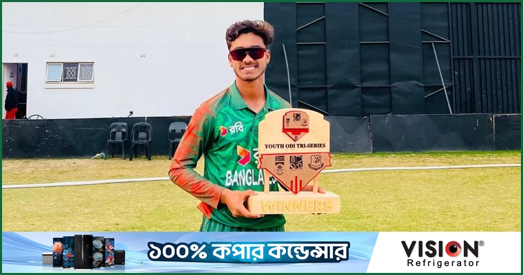 কমনওয়েলথ ক্রিকেট উৎসব মাতাবেন বাংলাদেশের রাতুল
